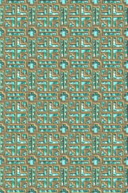 Sorunsuz soyut kristal dekorasyon dokulu arka plan deseni.