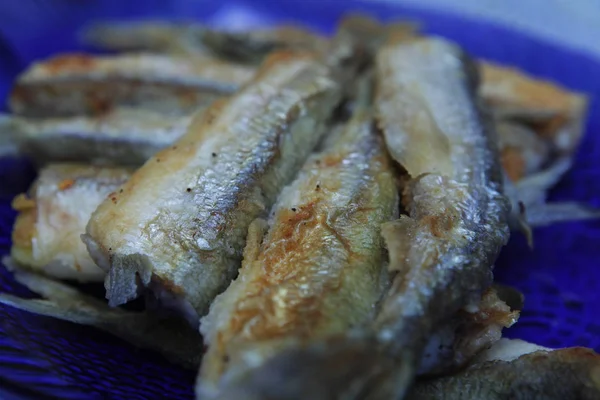 Pescado olfateado pequeño frito —  Fotos de Stock