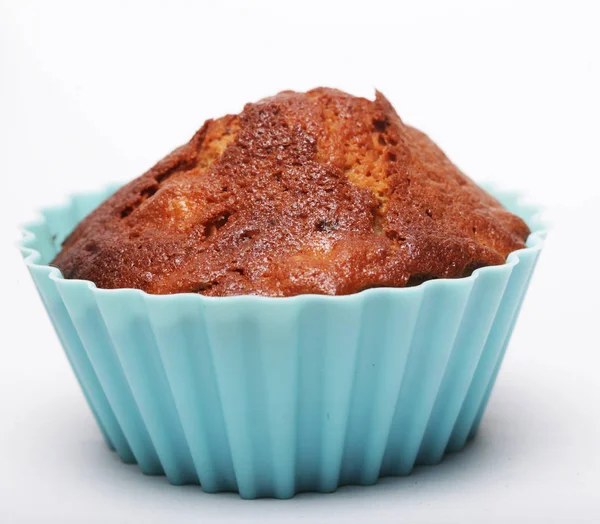 Muffin isolato su bianco — Foto Stock