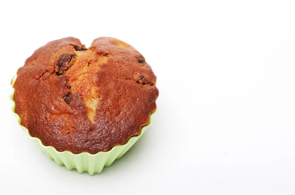 Muffin izolovaný na bílém — Stock fotografie