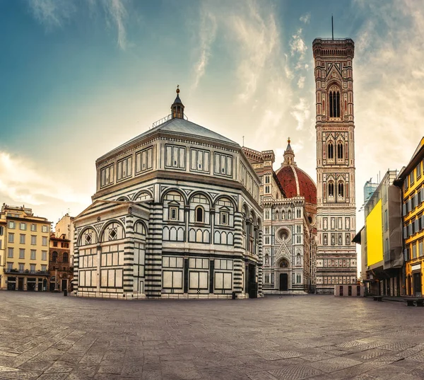 Kathedraal Santa Maria Del Fiore Florence Italië Zomer Schilderachtige Reis — Stockfoto