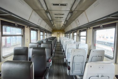 Moskova ile Rus Vladivostok içinde biten Uzakdoğu, bağlanma Trans-Sibirya tren iç