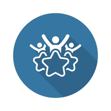 Müşteri deneyimi satırı simgesi.