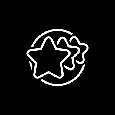 Müşteri derecelendirme satırı simgesi.