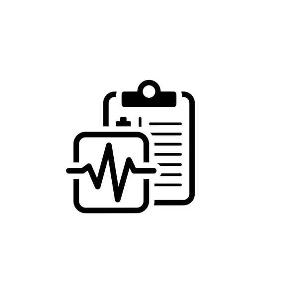 Servicios médicos y atención médica Icono plano — Vector de stock