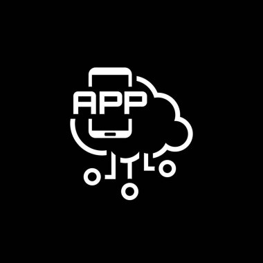 Basit arama motoru vektör simgesi