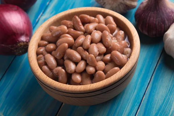 Cooked white beans — Stock Photo, Image