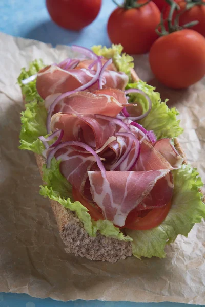 Italské ponorkového sendviče — Stock fotografie