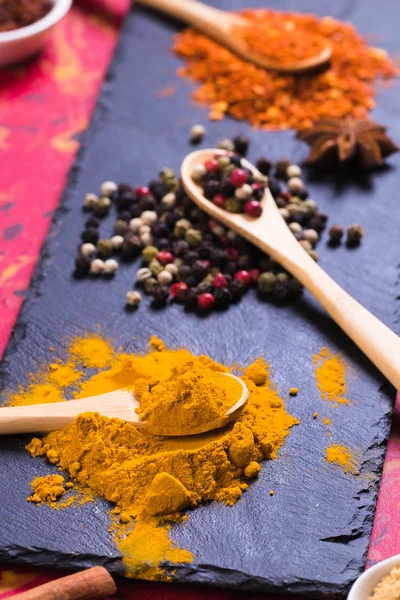 Colors of spices — Stock Photo, Image