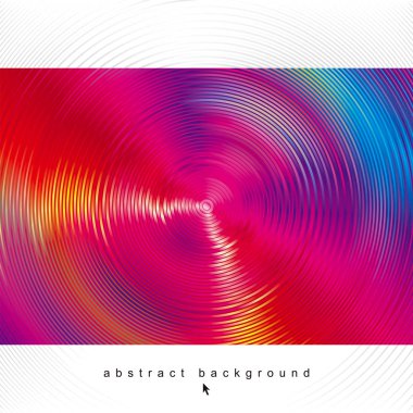 Girdap Parlak Dairesel Dalgalar Soyut arkaplan.