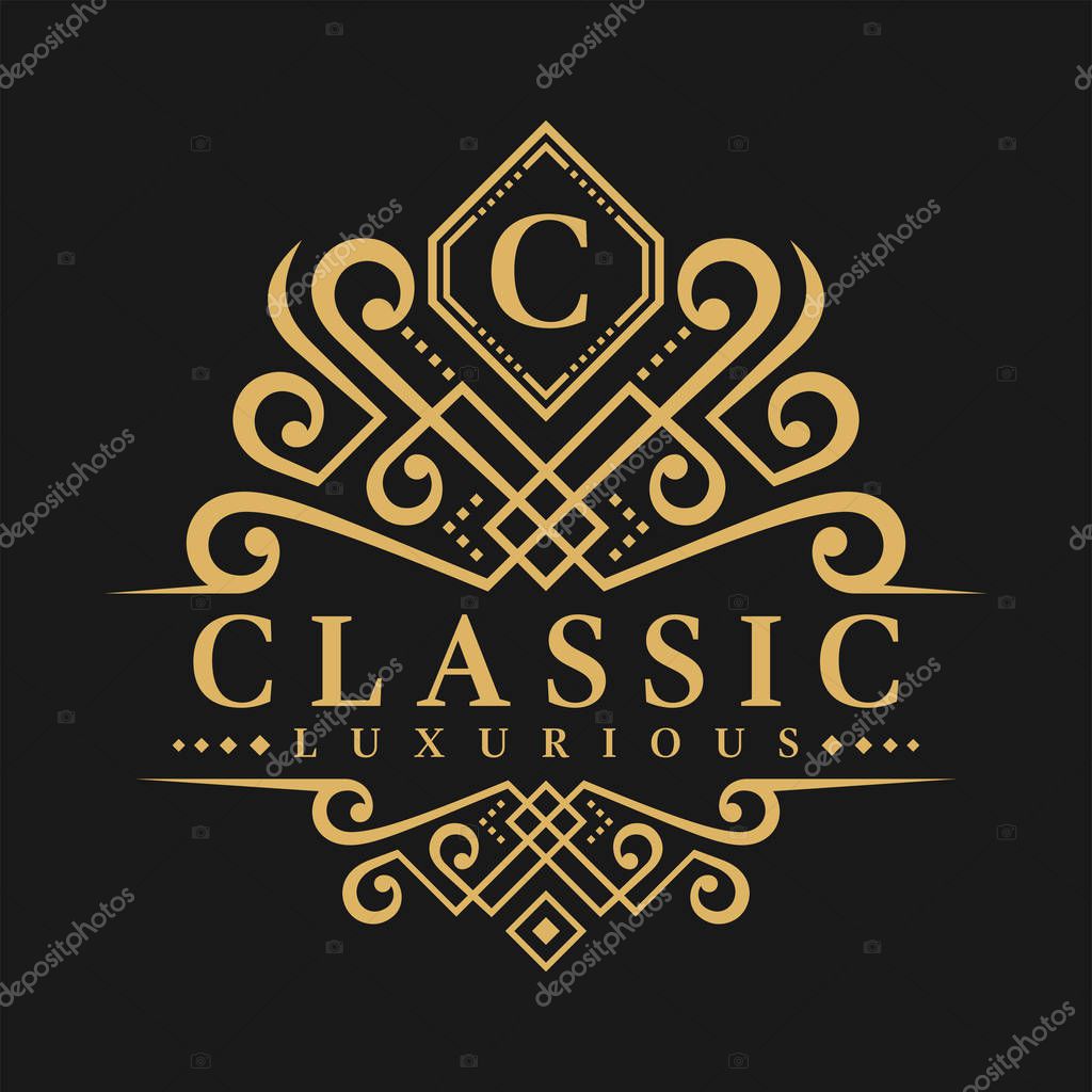 Letter C Logo - Classic Luxurious Style Logo Template