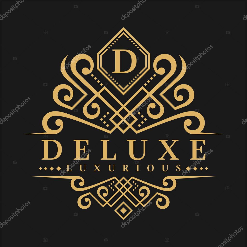 Letter D Logo - Classic Luxurious Style Logo Template