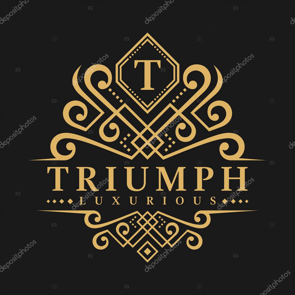 Letter T Logo - Classic Luxurious Style Logo Template