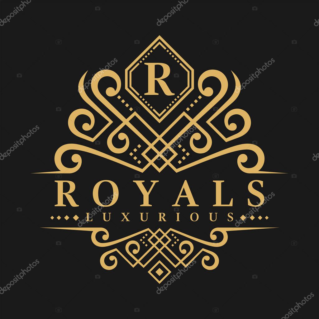Letter R Logo - Classic Luxurious Style Logo Template