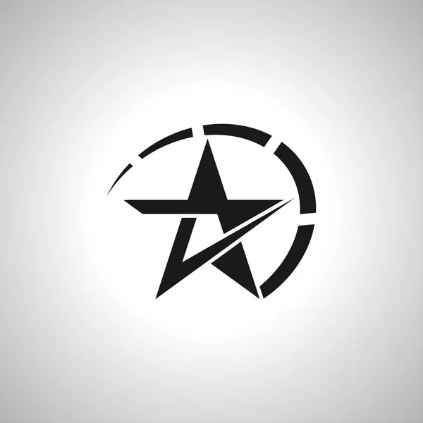 Auto Speed Star Symbol Obraz Wektor — Wektor stockowy