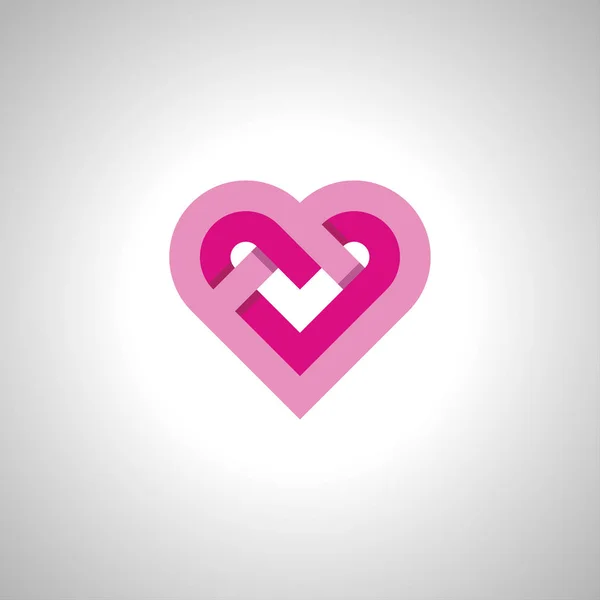 Heart Vector Image Icon Symbol — Stock Vector