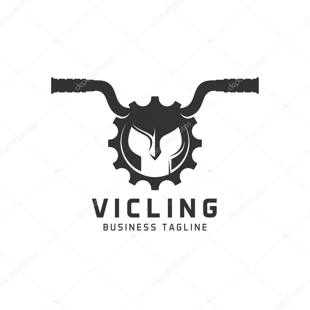 Vicling is Sport Logo With combination concept.