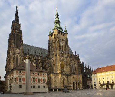 Prag 'da. Aziz Vitus Katedrali
