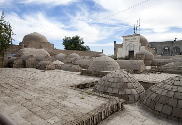 Antiguo Cementerio Ciudad Vieja Khiva Uzbekistán —  Fotos de Stock