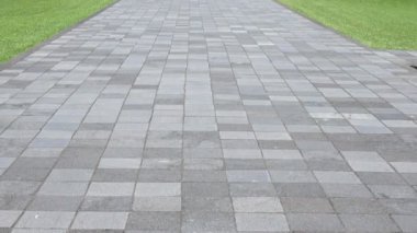 Pura Taman Ayun, Taman Ayun Tapınağı, Bali Endonezya, güneşli bir günde panoramik manzara