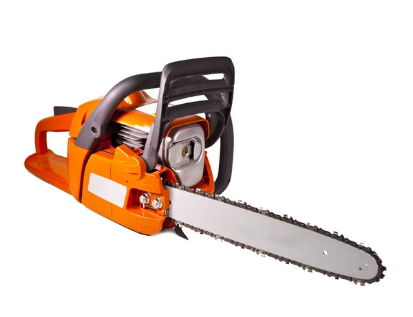 Chain Saw White Background — Stock Photo, Image