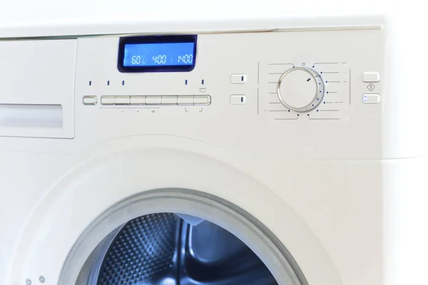 Washing Machine Close Display Choice Program — Stock Photo, Image