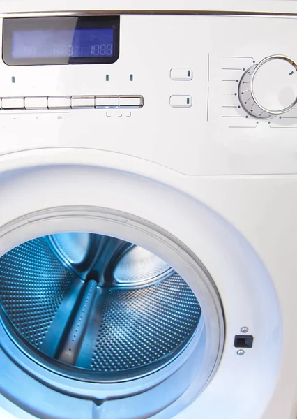 Modern Washing Machine Close Sunny Day — Stock Photo, Image