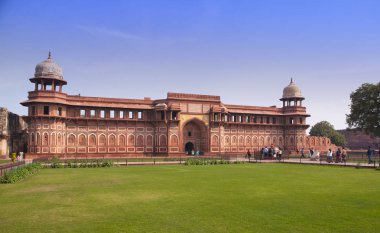 Kırmızı kale içinde. Agra. Hindistan