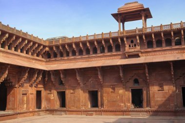 Kırmızı kale içinde. Agra. Hindistan