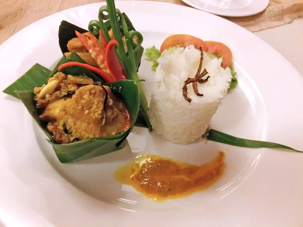 Camboya Khmer Comida Cerca Día Soleado —  Fotos de Stock