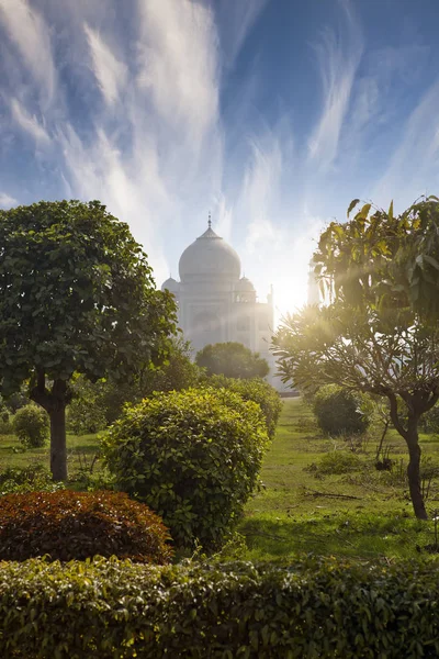 Taj Mahal Agra Uttar Pradesh Indie — Zdjęcie stockowe