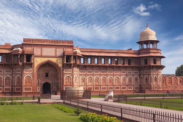 Fort Rouge Intérieur Agra Inde — Photo