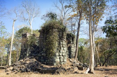  Prasat Thneng harabe, Koh Ker tapınak kompleksi, Kamboçya