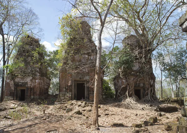 Prasat Chrap Ruína Koh Ker Templo Complexo Camboja — Fotografia de Stock