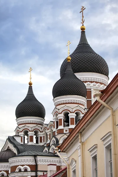 Catedral Alexander Nevsky Ciudad Vieja Tallin Estonia —  Fotos de Stock