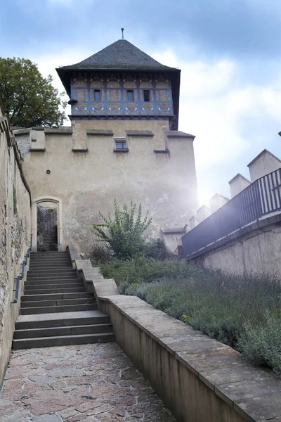 Karlstejn September 2014 Karlstejn Medieval Castle Bohemia Czech Republic — Stock Photo, Image