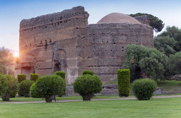 Ruïnes Van Villa Van Van Een Keizerlijke Hadrianus Villa Adriana — Stockfoto
