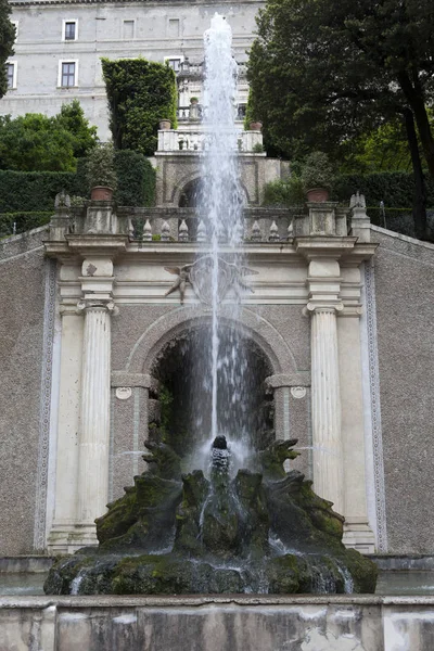 Villa Este 16Th Century Fountain Garden Tivoli Italy Unesco World — Stock Photo, Image