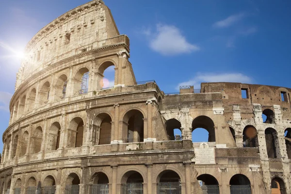 Altes Kolosseum Rom Italien — Stockfoto