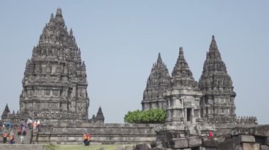 Candi Sewu tapınak kompleksi Prambanan Merkezi Java, Endonezya