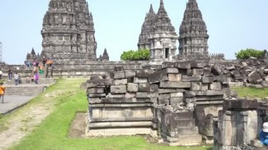 Candi Sewu tapınak kompleksi Prambanan Merkezi Java, Endonezya