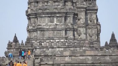 Candi Sewu tapınak kompleksi Prambanan Merkezi Java, Endonezya