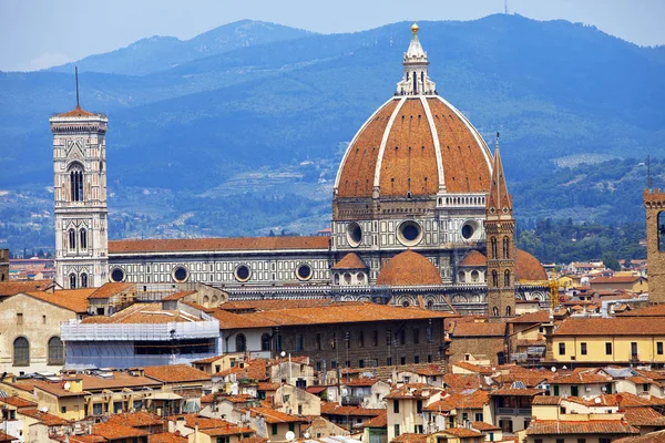 ตาล ฟลอเรนซ โบสถ Santa Maria Del Fiore — ภาพถ่ายสต็อก