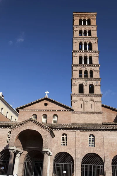 Ιταλία Ρώμη Βασιλική Της Santa Maria Cosmedin Στόμα Της Αλήθειας — Φωτογραφία Αρχείου