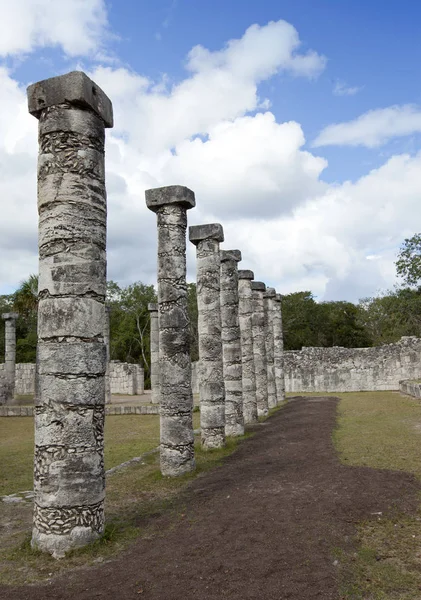 Yacimiento Arqueológico Chichén Itzá Yucatán México — Foto de Stock