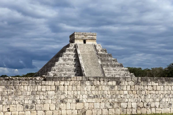 Kukulkanpyramiden Chichen Itza Ved Yucatan Mexico – stockfoto