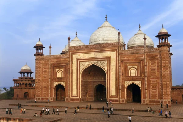 Mosquée Dans Territoire Taj Mahal Inde — Photo