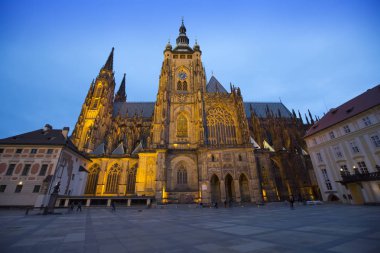 Prag 'da. Aziz Vitus Katedrali
