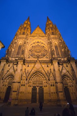 Prag 'da. Aziz Vitus Katedrali