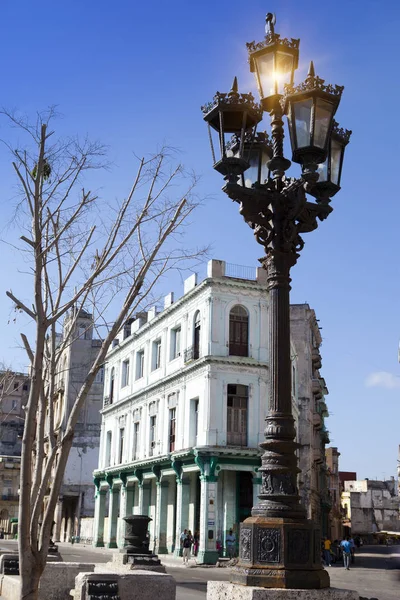 Bâtiments Anciens Sur Célèbre Rue Touristique Malecon Havane Cuba — Photo